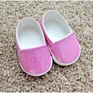 Truly Me Meet Shoes American Girl Doll 2020 Style Pink Glitter Rubber